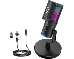Zolara Microfoon – Streaming – Gaming – Podcast – USB-microfoon – PC