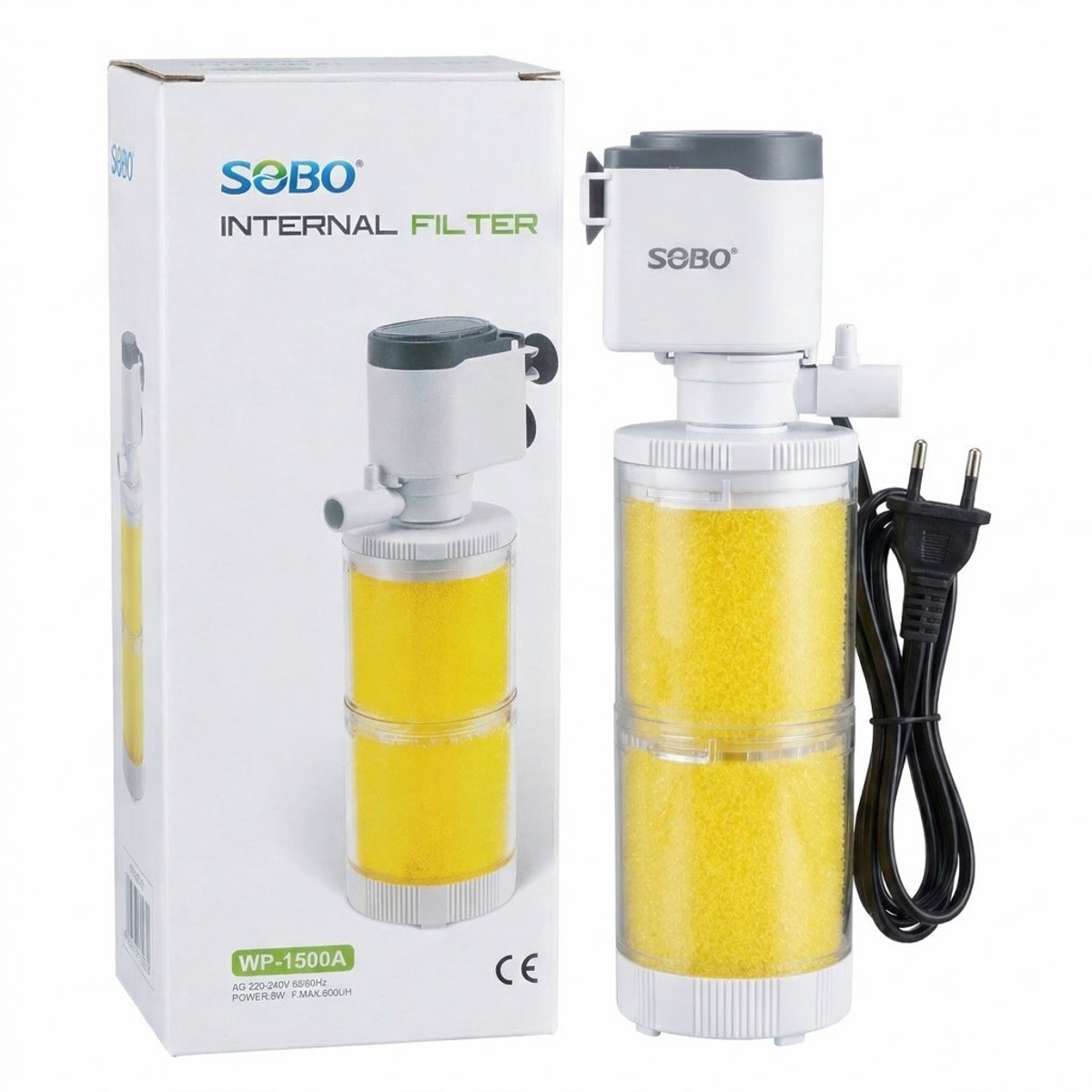 Premium Binnenaquariumfilter 600L/h thumbnail 2