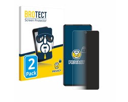 BROTECT - privacy screenprotector voor Infinix Note 30 Pro - Folie Beschermfolie Blauwlichtfilter 2 Stuks
