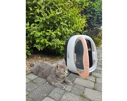 Petrive ABS Cloud Kattenrugzak & Hondenrugzak met Bubble – Rugzak en Fietsdrager – Huisdier Backpack voor Kleine Hond of Kat