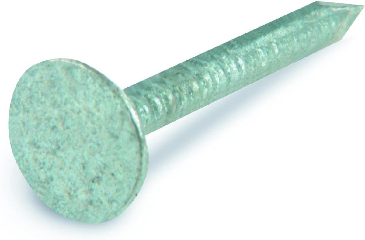400g Dakvilt Spijkers - 2.0 x 16 mm - Mechanisch Verzinkt (DIN 1160B)