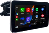 AUTOSKY APID-301 - 7" CarPlay Scherm – Draadloos Apple CarPlay & Android Auto – Portable Autoradio Display – Inclusief Achteruitrijcamera
