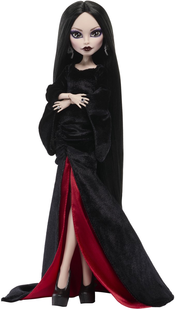 Monster High Wednesday verzamelpop - Morticia Addams van Merkloos — afbeelding 5
