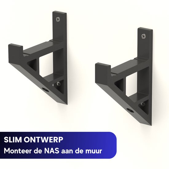 Wandhouder geschikt voor NASync DXP2800 - Houder voor NAS apparaat - NAS Server houder van Merkloos — afbeelding 3