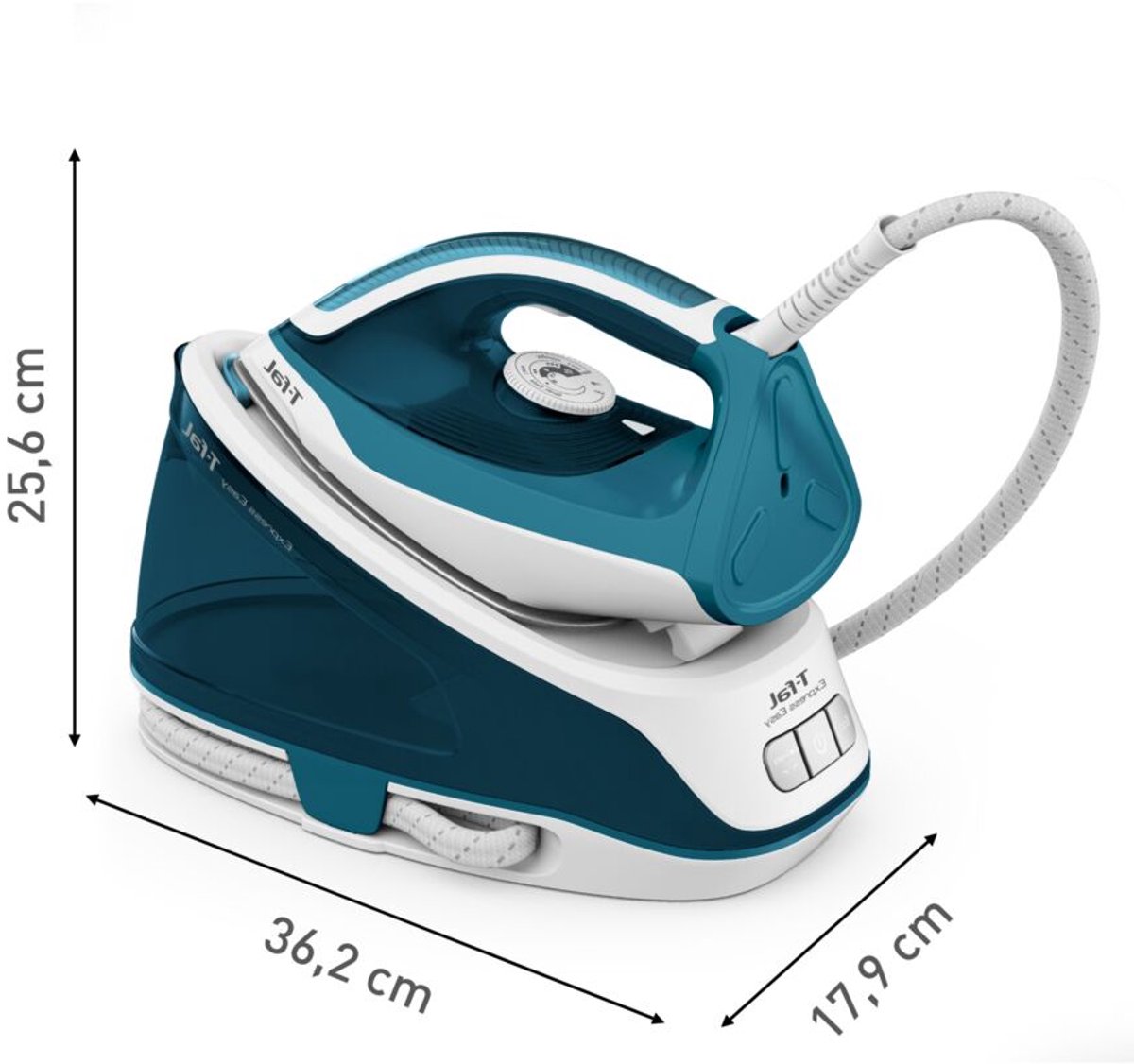 Tefal Express Essential SV6115 - Stoomgenerator - Compact - 5.2 Bar - 120 g/min Stoomafgifte - Anti-Kalk — afbeelding 7