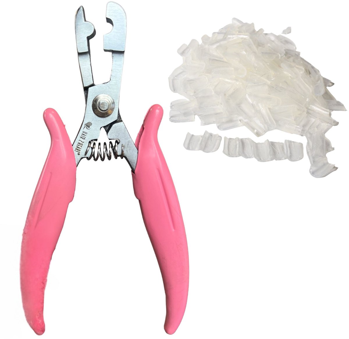 hair2heart-set: U-tip bondingtang en keratine rebonds – Professionele haarverlengings- en bondingaccessoires