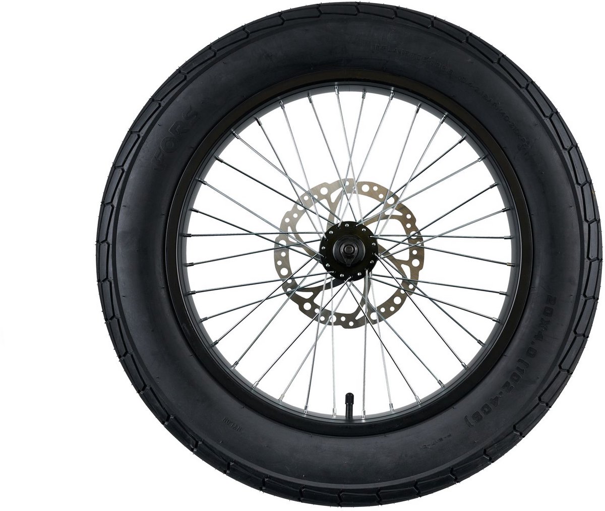 FORS voorwiel fatbike 20x4 inch - gesloten lager - sealed bearing - compleet