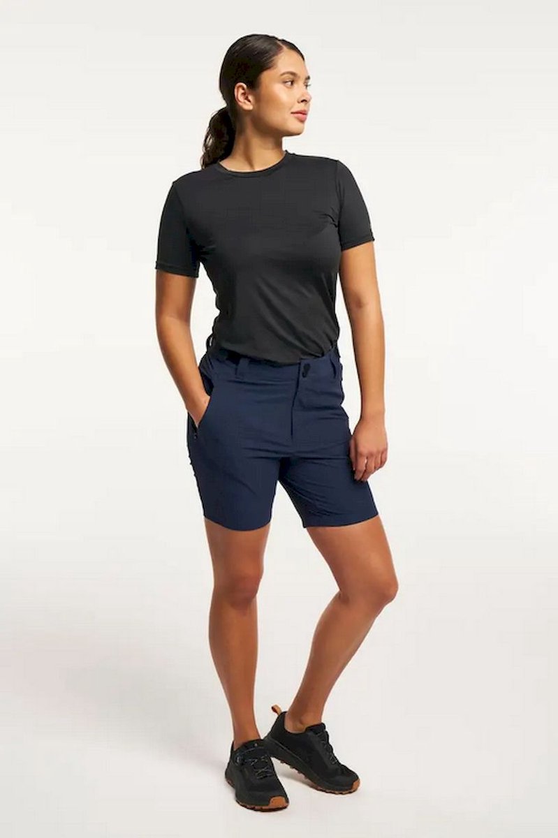 TENSON - txlite stretch shorts women - Outdoor short dames - Blauw