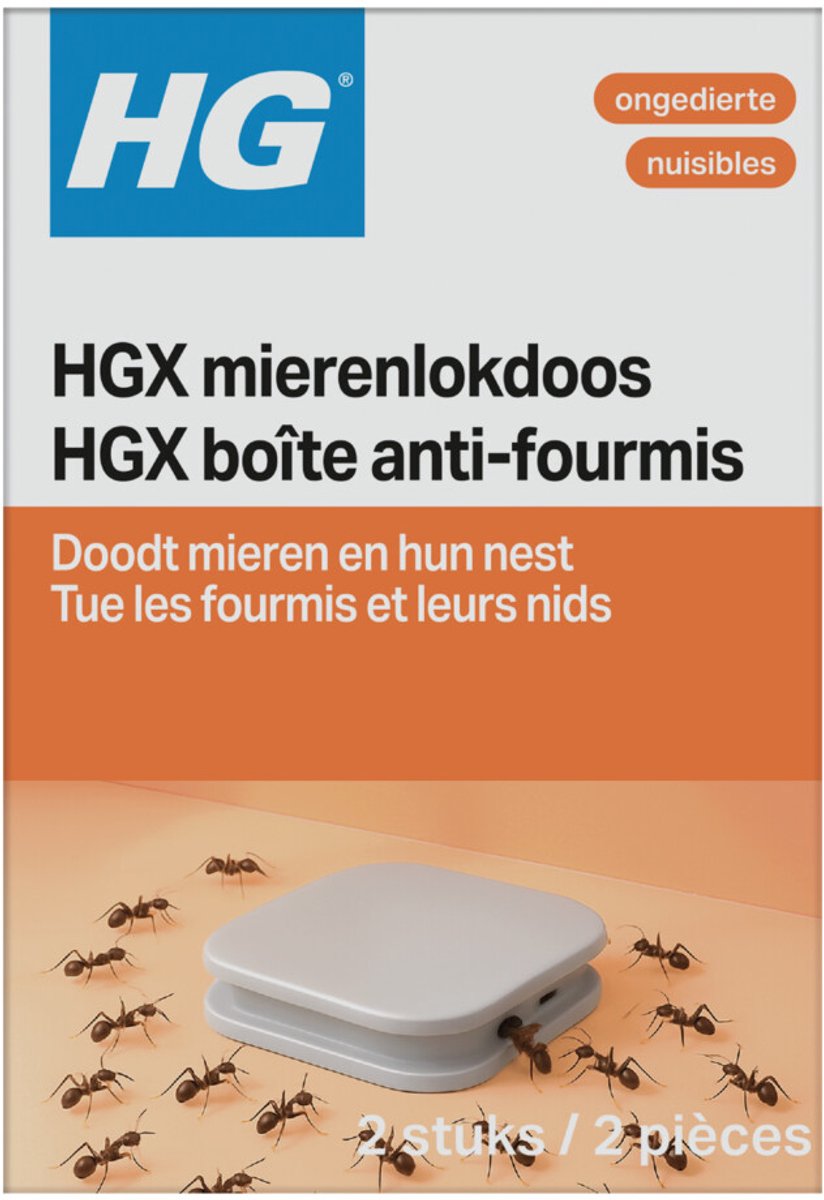 6x HG X Mierenlokdoos 2 stuks