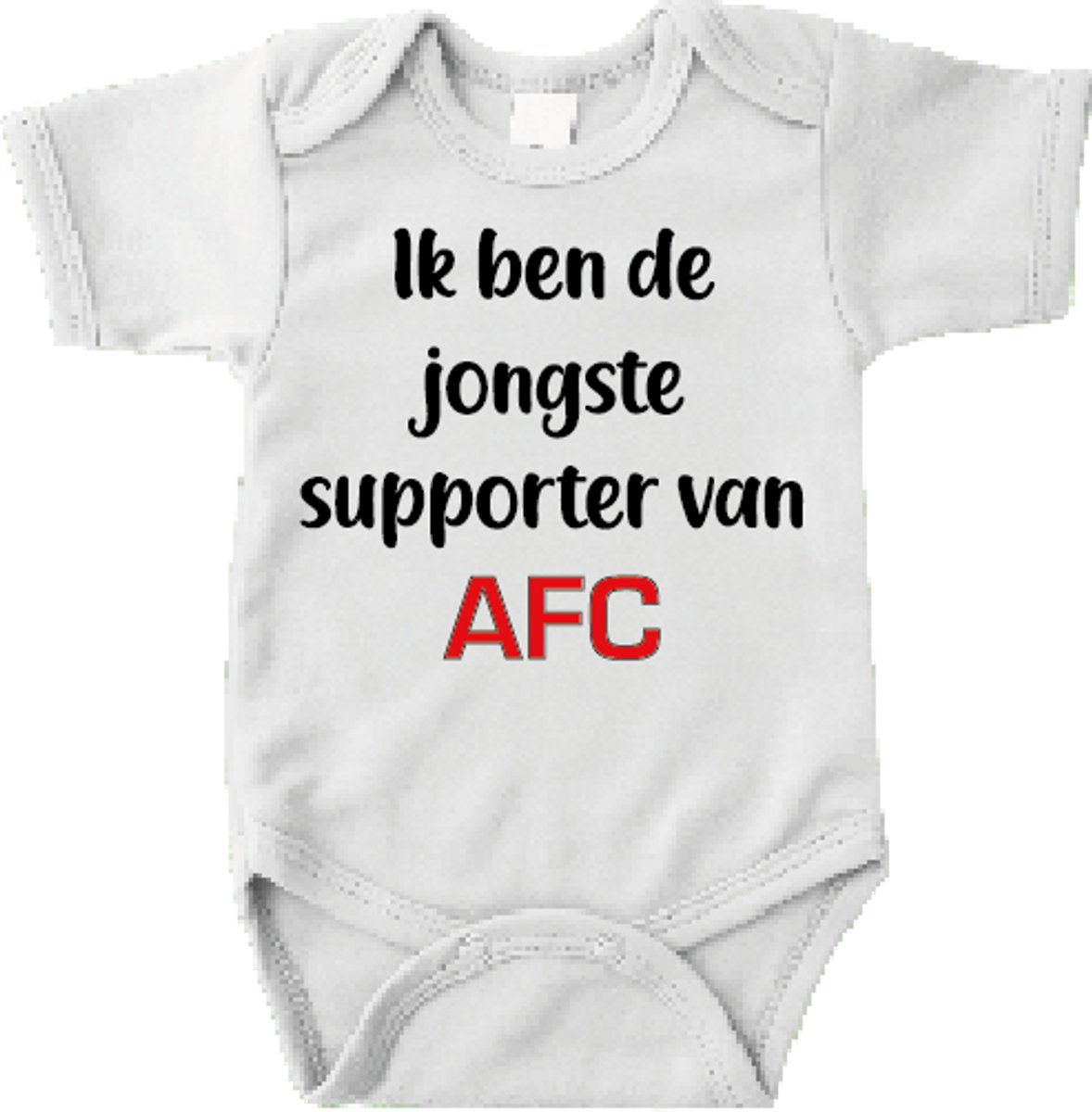 Rompertje jongste supporter van AFC