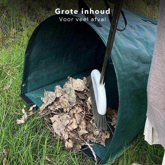 Cheqo® Tuinafvalzak - Tuinzak - Tuinafval Zak - Tuinafvalzak Opvouwbaar - Opvouwbare Tuinafvalzak - Tuinafvalzak Groen - Groene Tuinafvalzak - Tuinzak Groen - Groene Tuinzak - Tuinafvalzak Met Bodem van Merkloos	 — afbeelding 4