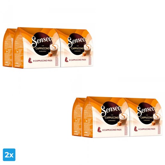 Senseo Cappuccino Caramel (2x 32 pads)