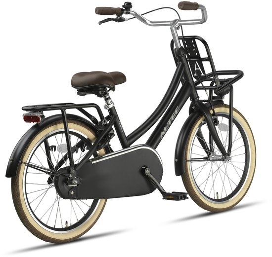 Altec Urban - Transportfiets - Kinderfiets - Meisjesfiets - 20 inch - Mat Zwart van Altec — afbeelding 3