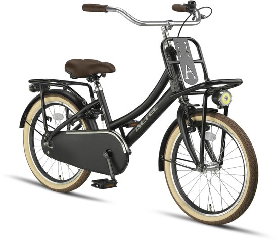 Altec Urban - Transportfiets - Kinderfiets - Meisjesfiets - 20 inch - Mat Zwart van Altec — afbeelding 2
