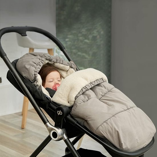 Universele Voetenzak voor Kinderwagen - Comfortabele Slaapzak voor Baby's van 0-36 Maanden van Merkloos — afbeelding 4