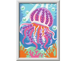 Ravensburger – CreArt: Trendy Jellyfish – Schilderen op Nummer