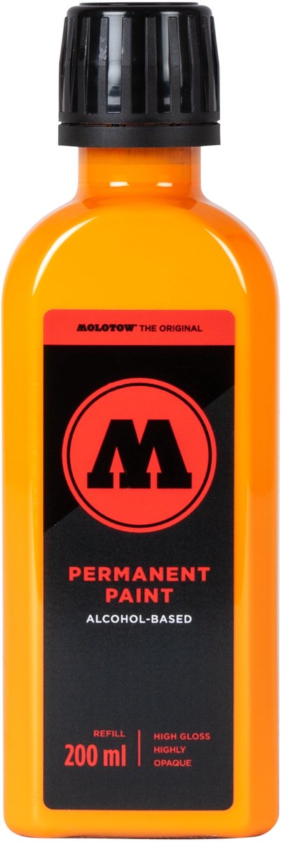 Molotow Permanent Paint - navul verf - 200ml - mellon yellow