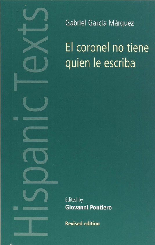 No One Writes To The Colonel - cover