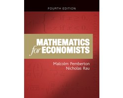 Omslag van Mathematics For Economists