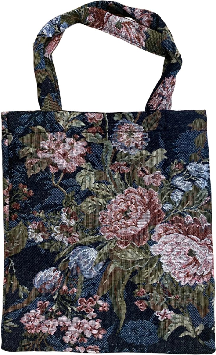 Boodschappentas - klein - Moonflower - Peony - Rozen
