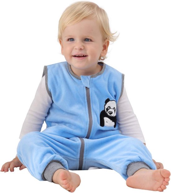 Warme Slaapzak met Voetjes voor Peuters en Dreumesen - Winter Pyjama met Hoge Tog Waarde (1.5) voor 1-4 Jaar — afbeelding 5