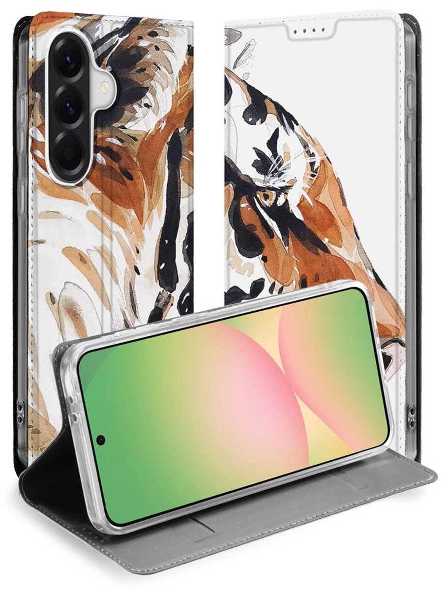 Book Cover Samsung Galaxy A57 Tiger