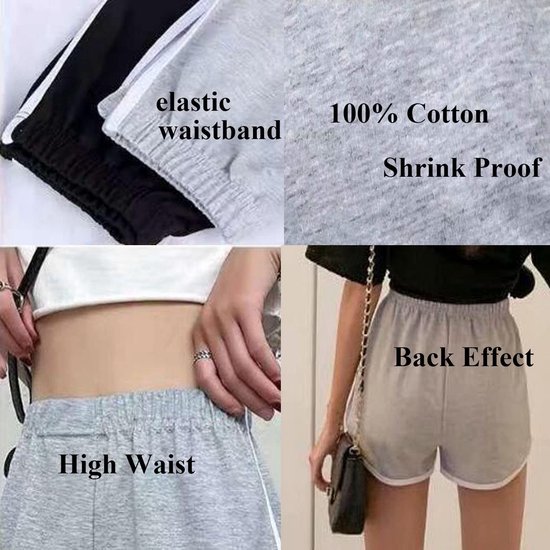 Comfortabele Sportshorts Dames - Kattegoed voor Yoga, Dans en Training — afbeelding 3