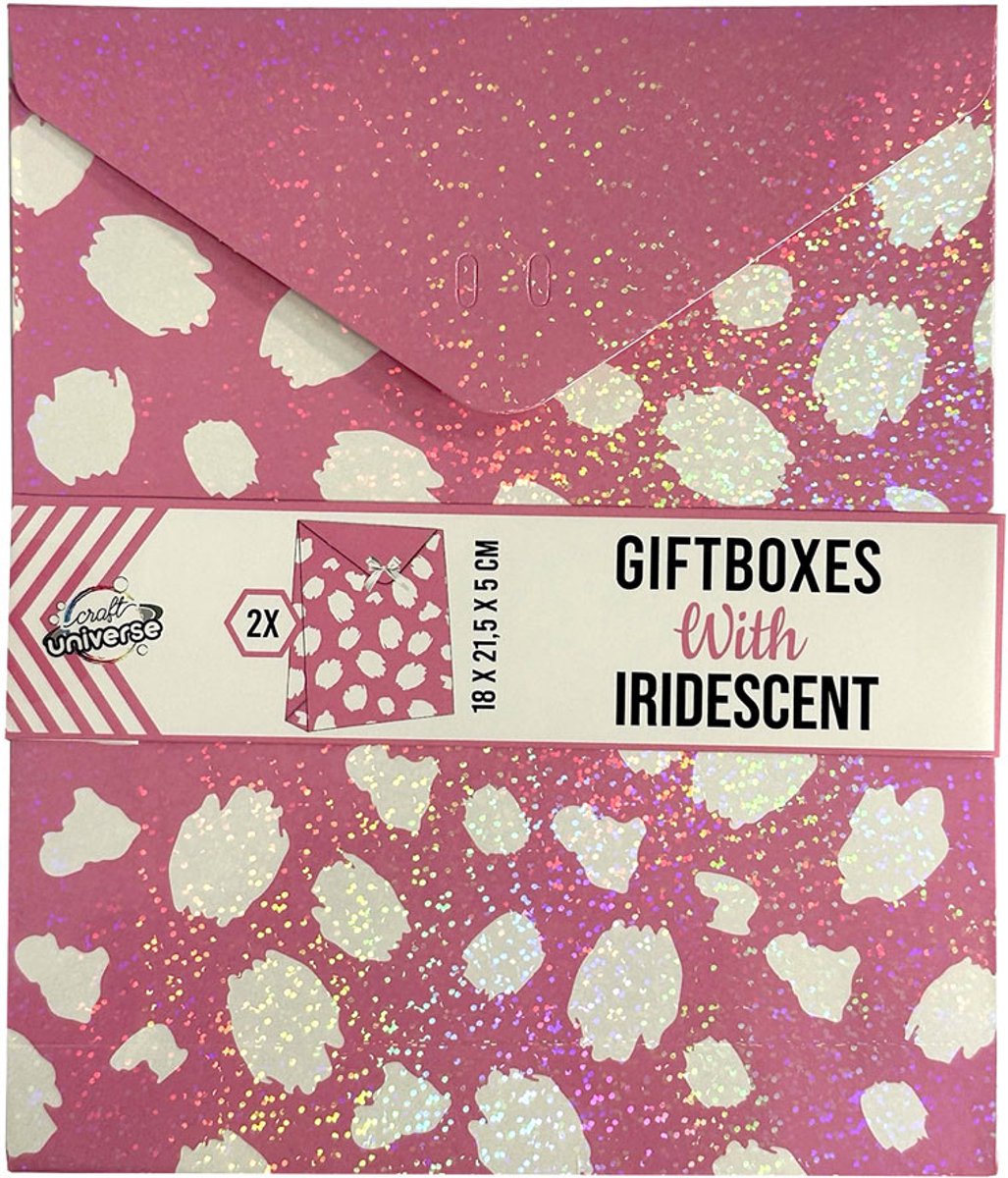 Colour Iridescent gift box 2 pcs