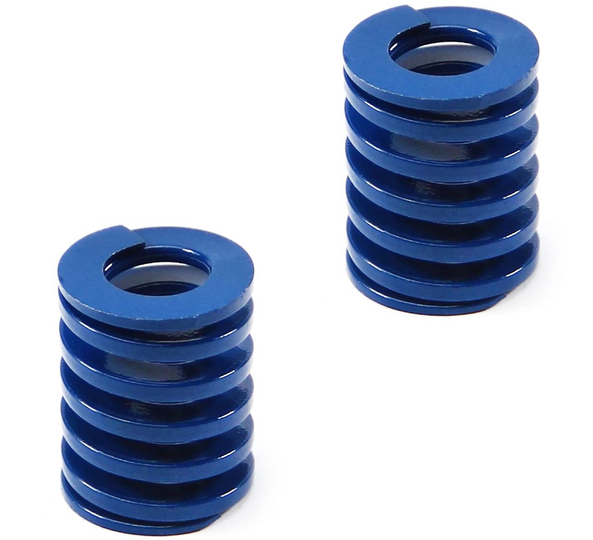 Compressieve Matrijsveren Blauw 2 Stuks - Lichte Belasting Spiraalveren voor 3D Printers en Machines