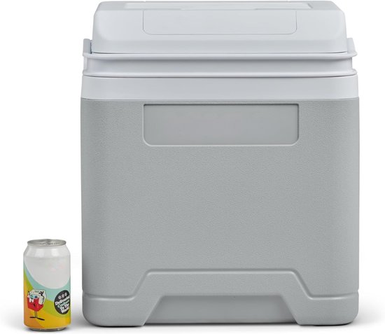 Florixa® Elektrische koelbox 12 en 230 volt - Elektrische koelbox - Koelbox - Grijs - ‎30cm x 40cm x 45cm van Merkloos — afbeelding 3