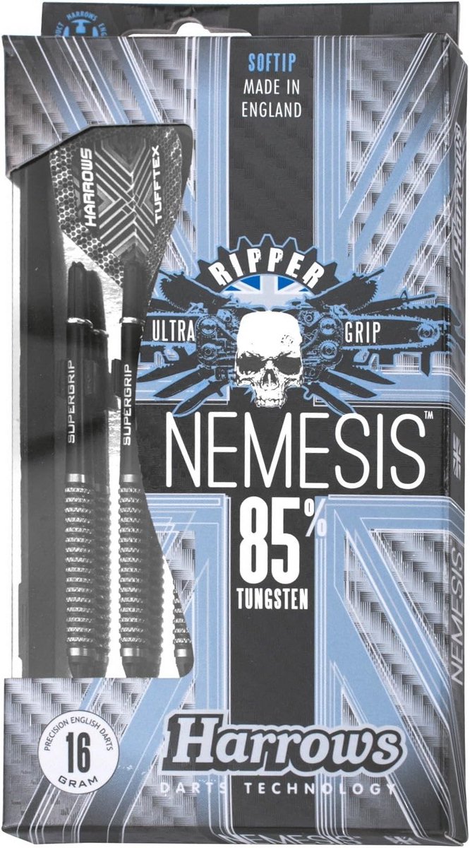 Softdarts Set 18 Gram Super Grip Wedstrijddarts