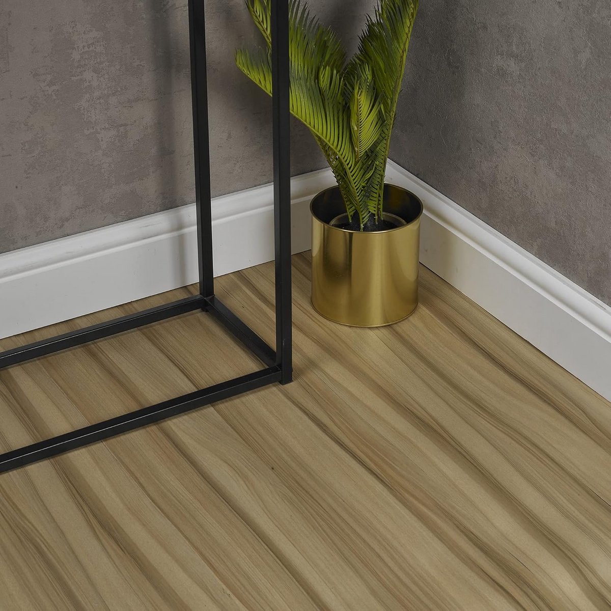 Zelfklevende Vinyl Vloerplanken met Houtlook 8m² Antislip en Waterbestendig