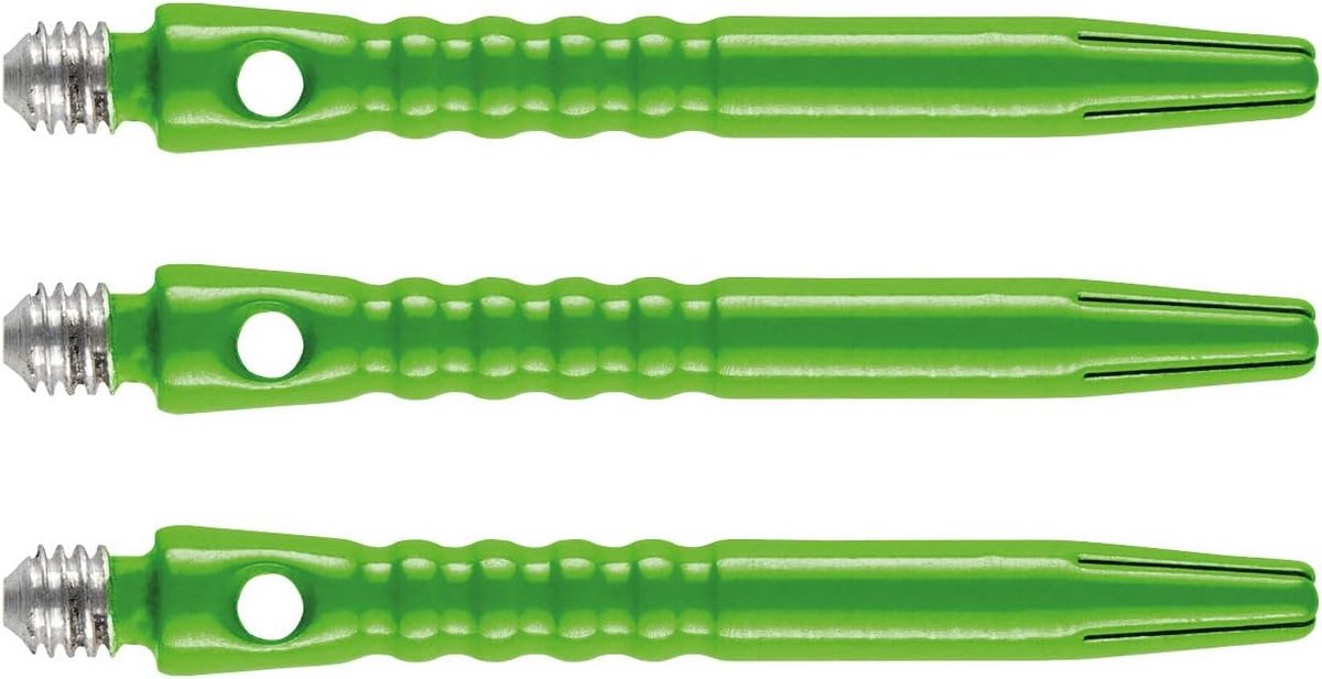 Aluminium Dart Stems (Shaften) in Set van 2 - Hoge Kwaliteit Gripprofiel