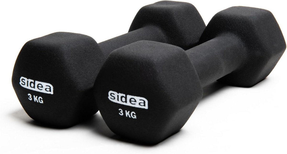 Neopreen Halters 3 kg Set - Ideaal voor Fitness en Krachttraining