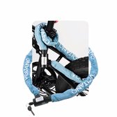 Voltano ART2 Kettingslot - Ice Blauw - 120 CM - ART 2 Slot Goedgekeurd Voor De Fietsverzekering