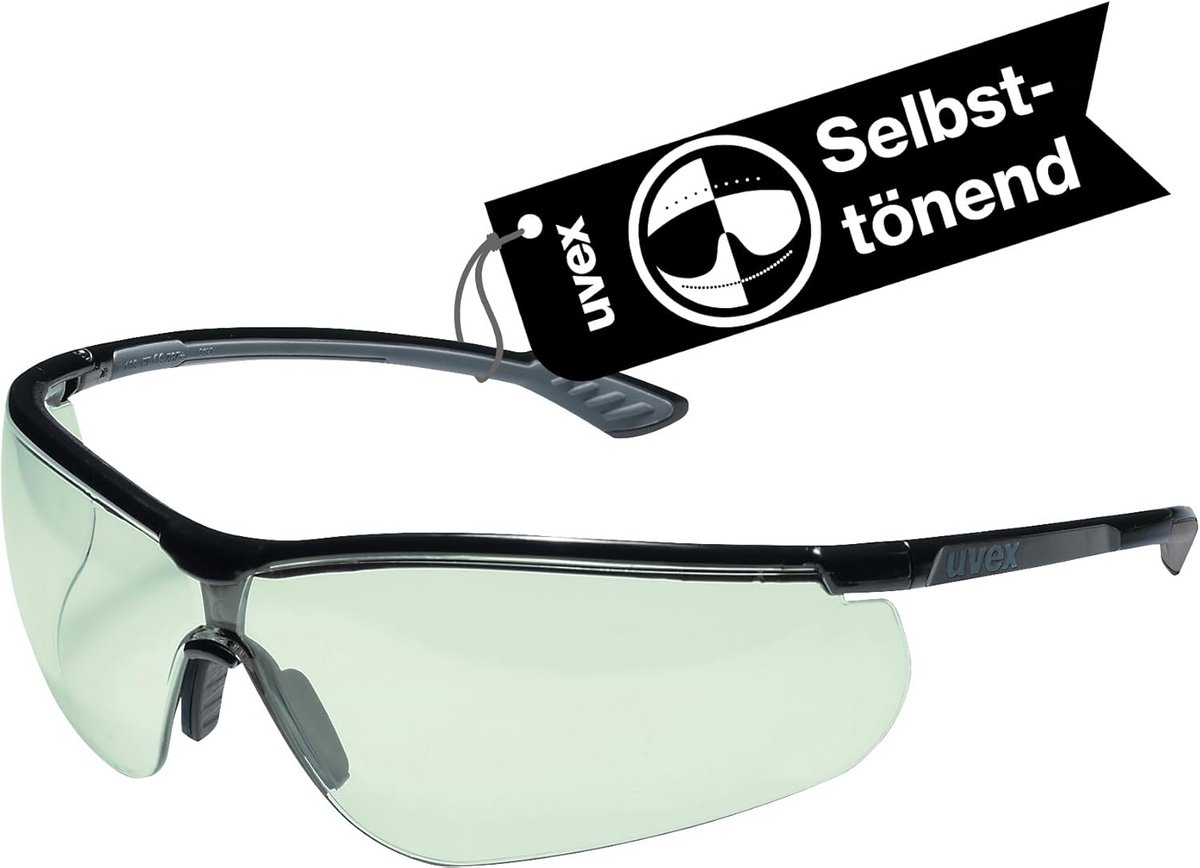 Zelf-tonende Veiligheidsbril - UV400 Bescherming - Sportief Model