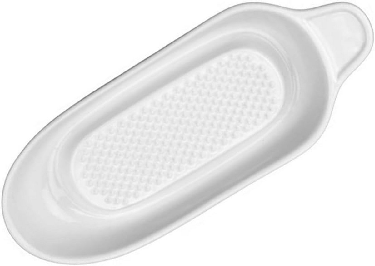 Ovale Porseleinen Fruitrasp 20,5x9 cm