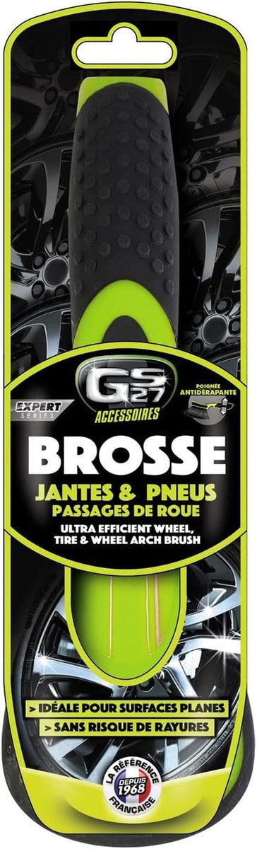 Velgenborstel en bandenborstel - robuuste steel voor perfecte reiniging