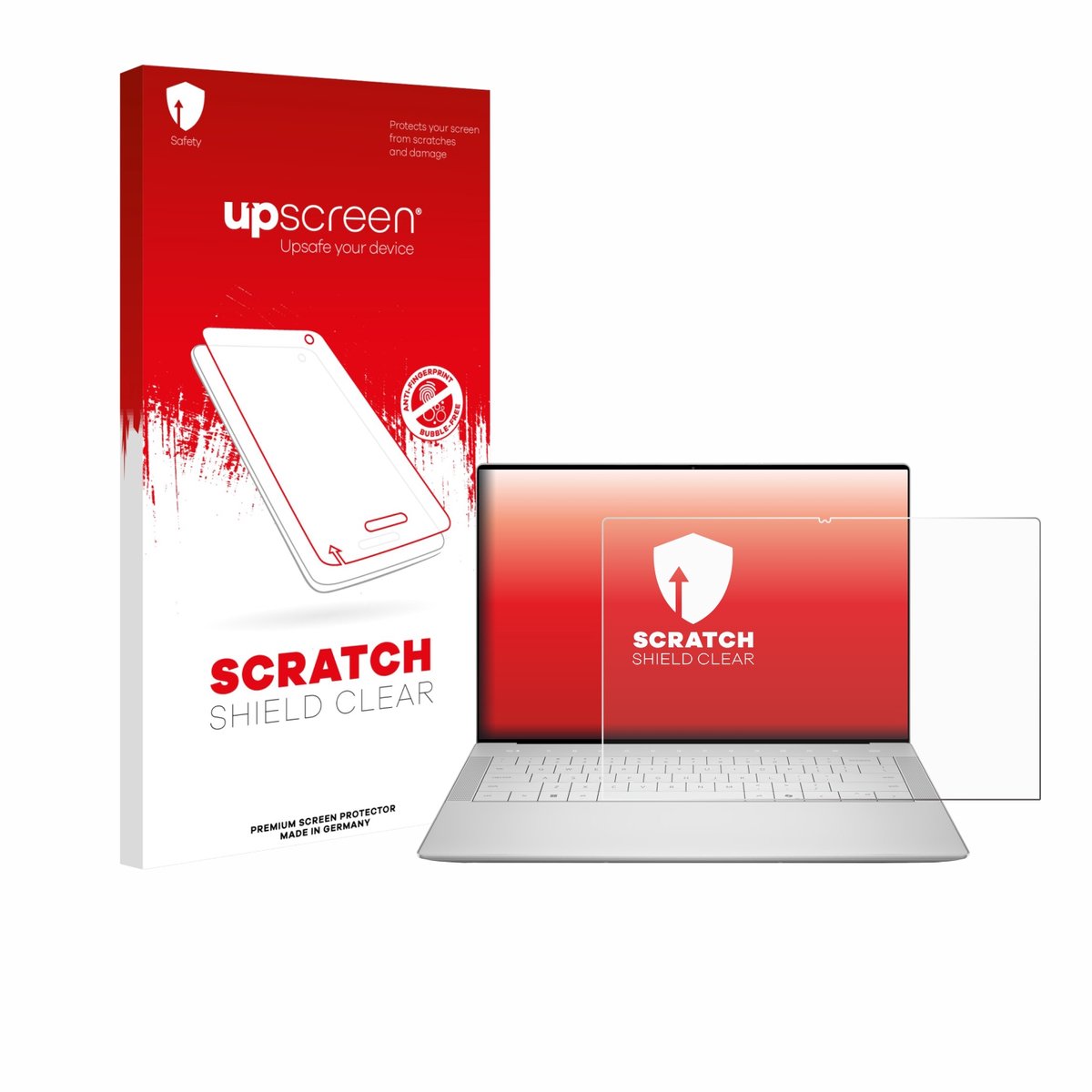 upscreen - Screenprotector voor Dell 14 Premium Laptop - Folie Beschermfolie transparant