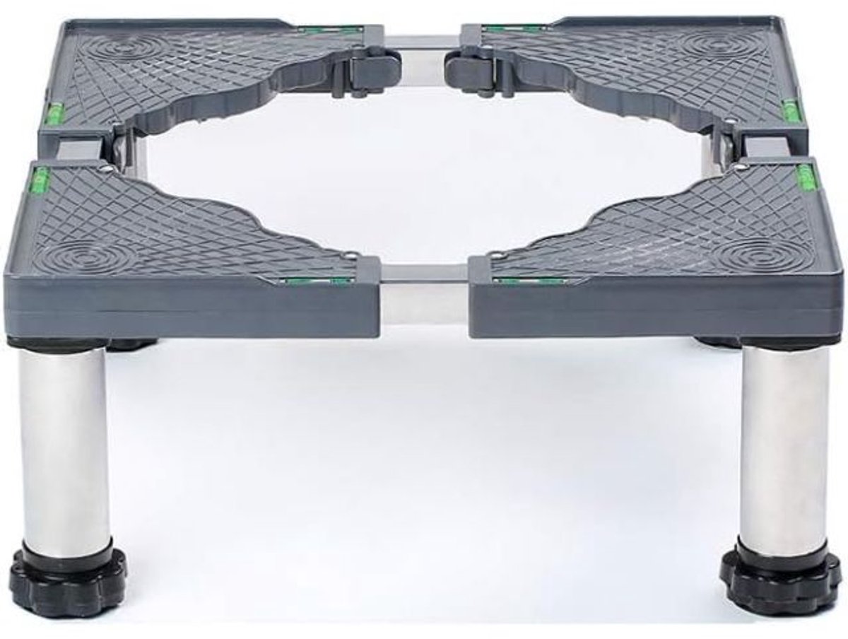 Wasmachine Verhoger - Wasmachine Opbouwmeubel - Wasmachine Sokkel - Anti Slip & Verstelbaar - Ook voor Droger, Koelkast en Vriezer - 4 Poten - Hoogte 19 - 22 cm - van Imperatoris
