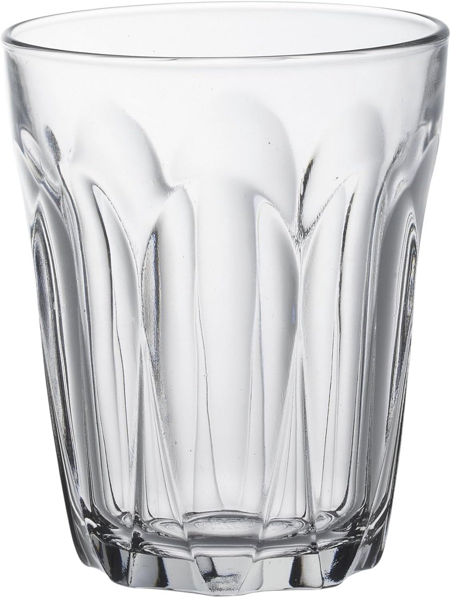 Set van 6 Geharde Drinkglazen - Schokbestendig en Vaatwasmachinebestendig - 22 cl