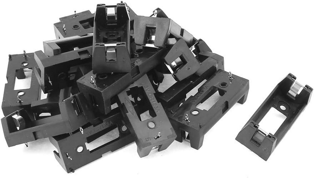 Lithium CR123A Batterijhouder Clips met PCB Montage 20 Stuks