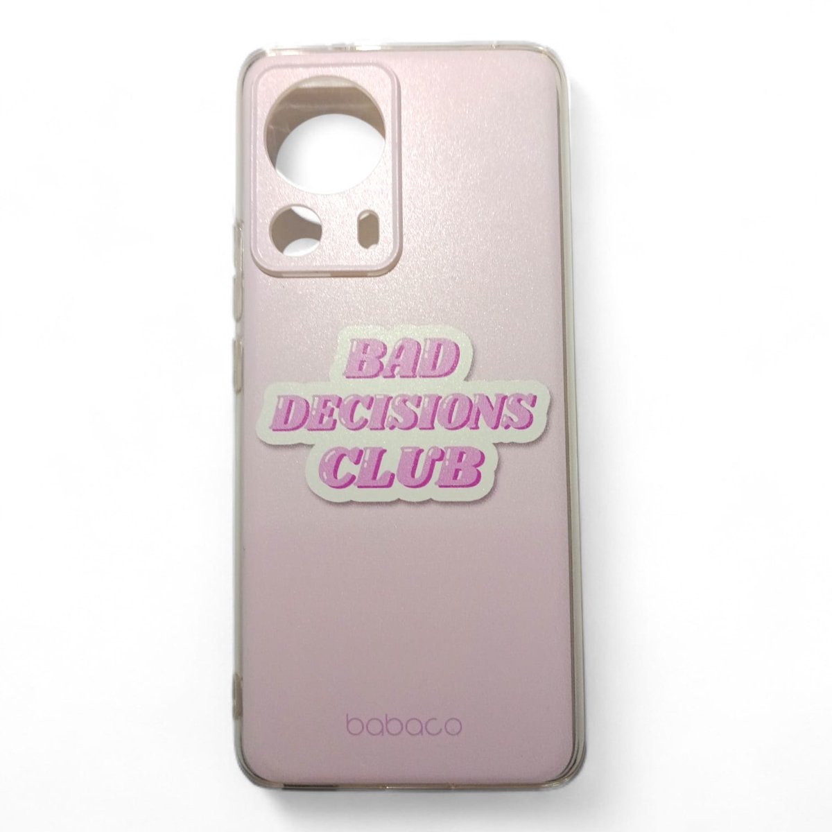 telefoonhoesje - back cover - roze - XAOMI 13 LITE