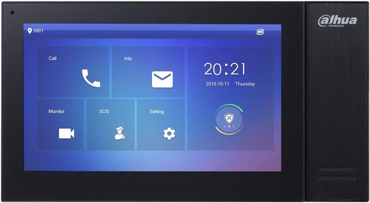 IP Deurintercom Monitor 7 inch LCD Scherm