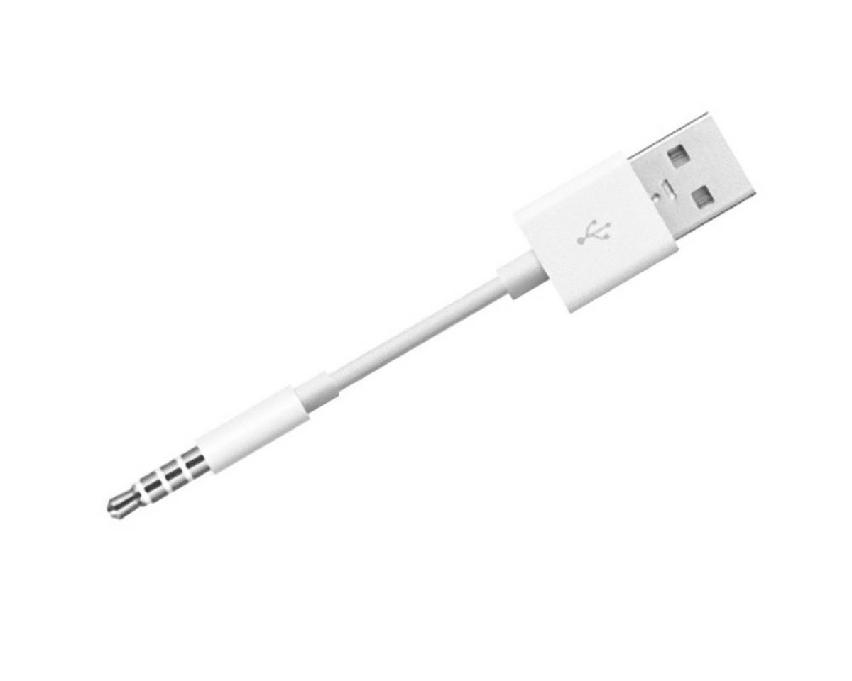 Data- en oplaadkabel compatibel met alle generaties Apple iPod Shuffle - 0,10 meter