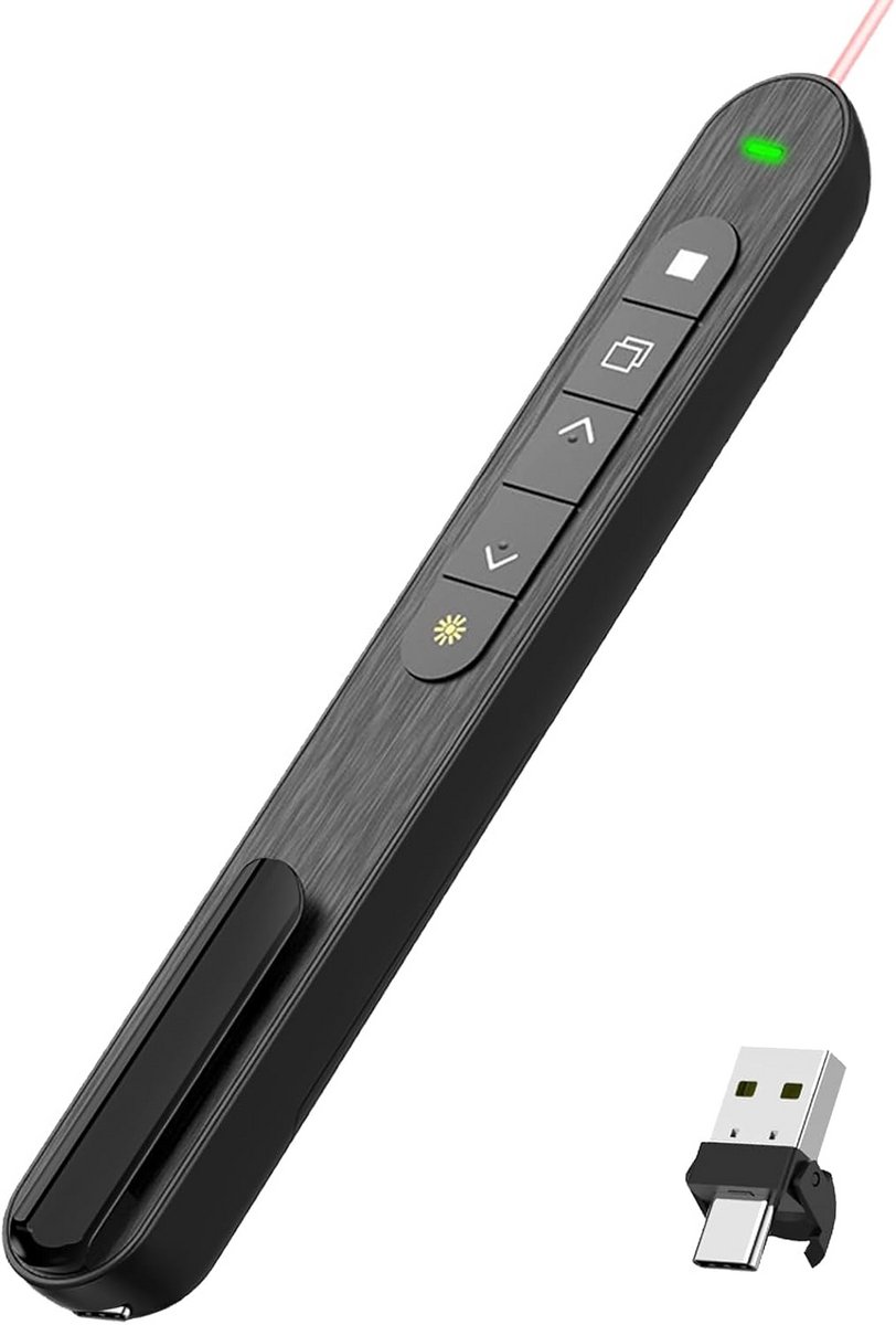Draadloze Presentatie Clicker voor PowerPoint en Slideshows