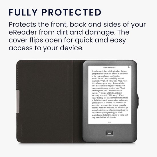 E-reader Hoes Compatibel met Tolino Shine (2013) - Beschermhoes met Magneetsluiting in Petrolkleur — afbeelding 3