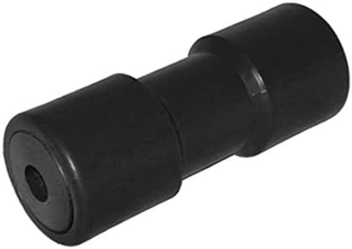 Zwarte Centrale Rol 200mm Diameter Gat 17mm