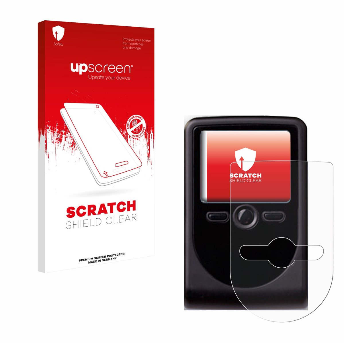 upscreen - Screenprotector voor OneSpan DigiPass 760 - Folie Beschermfolie transparant