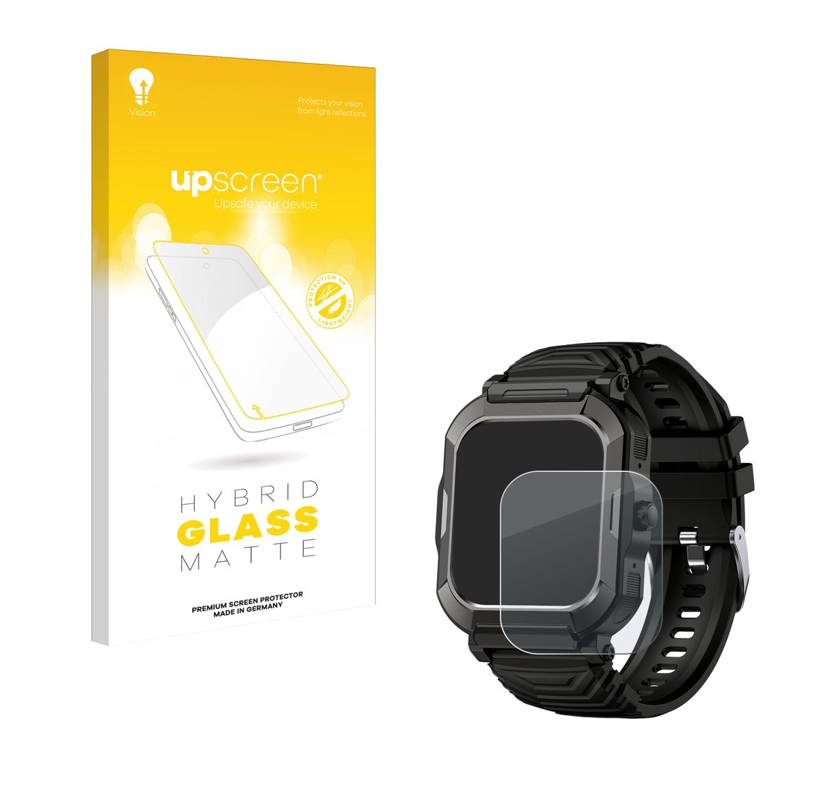 upscreen - Screenprotector voor Popglory H52 - Folie Beschermfolie Beschermglas matte